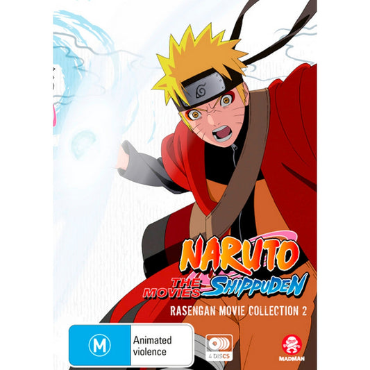 Naruto Shippuden Rasengan: Movie Collection 2 DVD