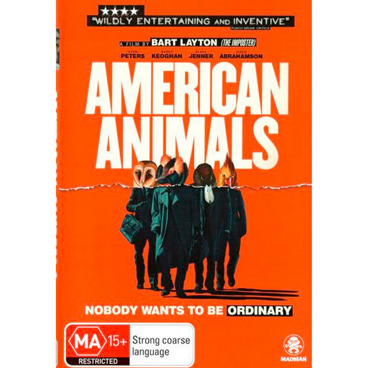 American Animals DVD