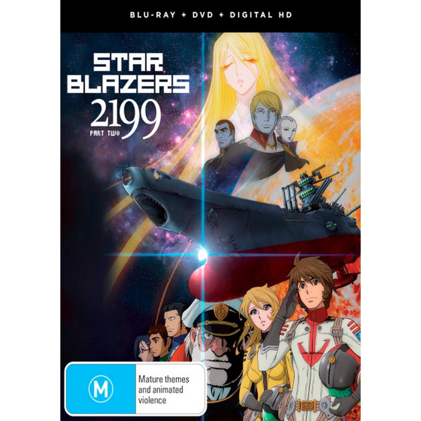 Star Blazers: Space Battleship Yamato 2199 - Part 2 Blu-Ray + DVD