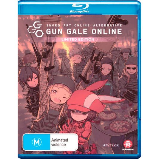 Sword Art Online Alternative: Gun Gale Online - Part 2 (Episodes 7-12) (Limited Edition) Blu-Ray