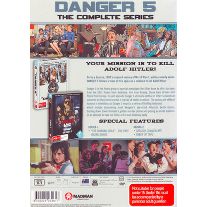 Danger 5: Series 1 - 2 DVD Box Set