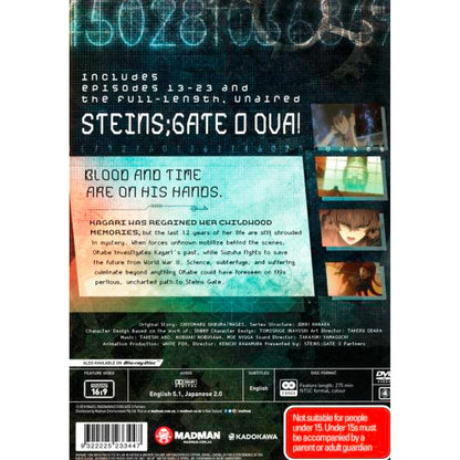 Steins;Gate 0: Part 2 DVD