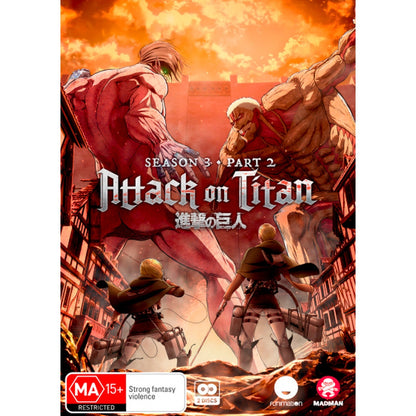 Attack on Titan: Season 3 - Part 2 DVD