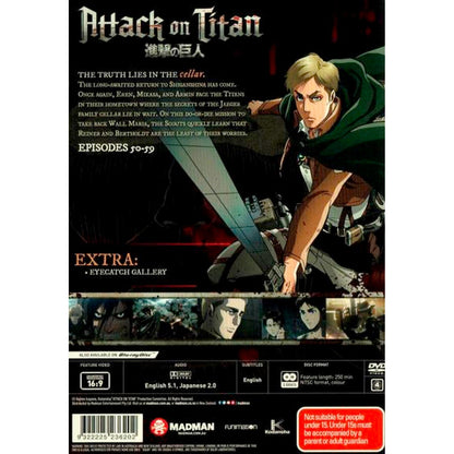 Attack on Titan: Season 3 - Part 2 DVD