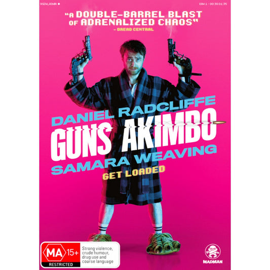 Guns Akimbo DVD