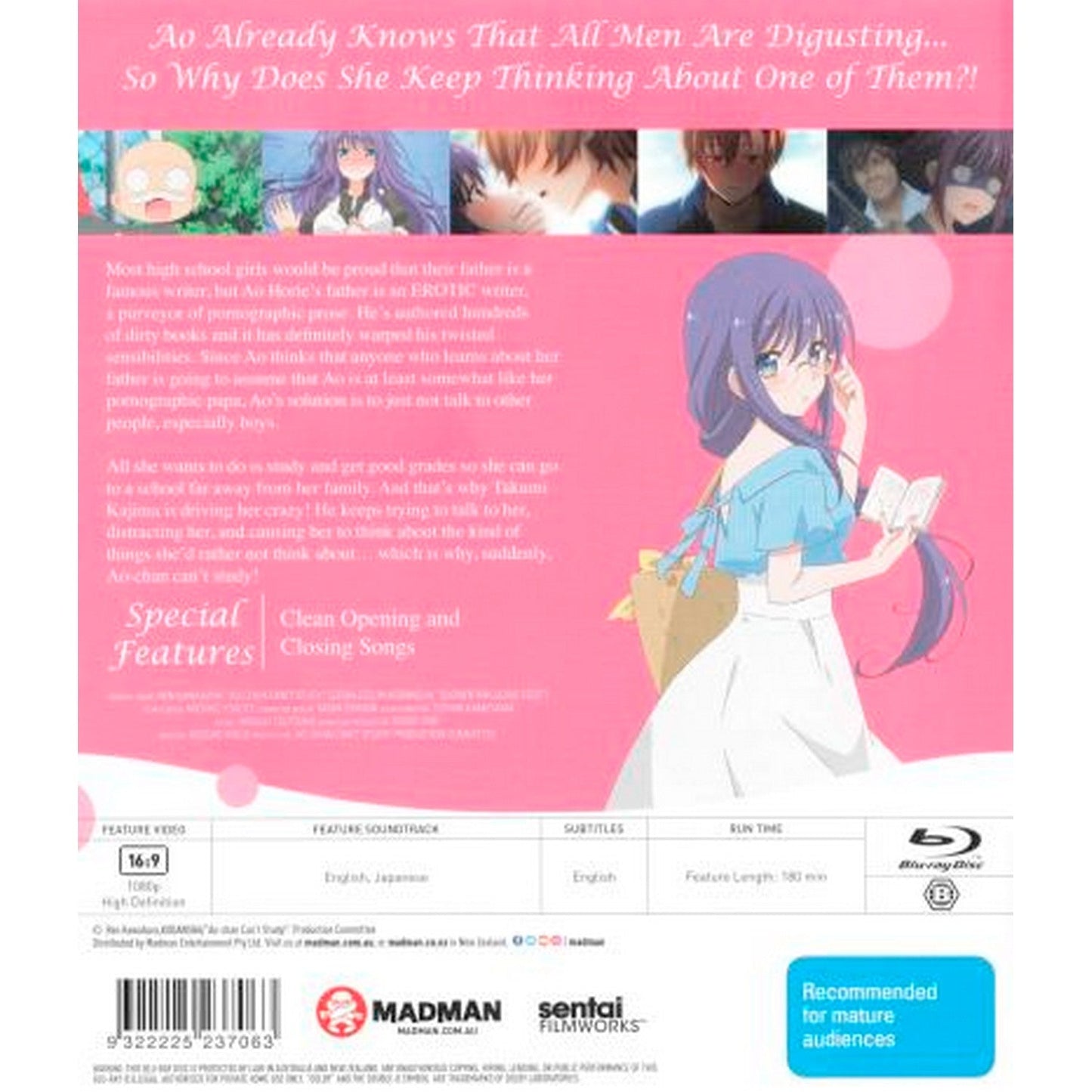 Ao-Chan Can't Study! Complete Series Blu-Ray