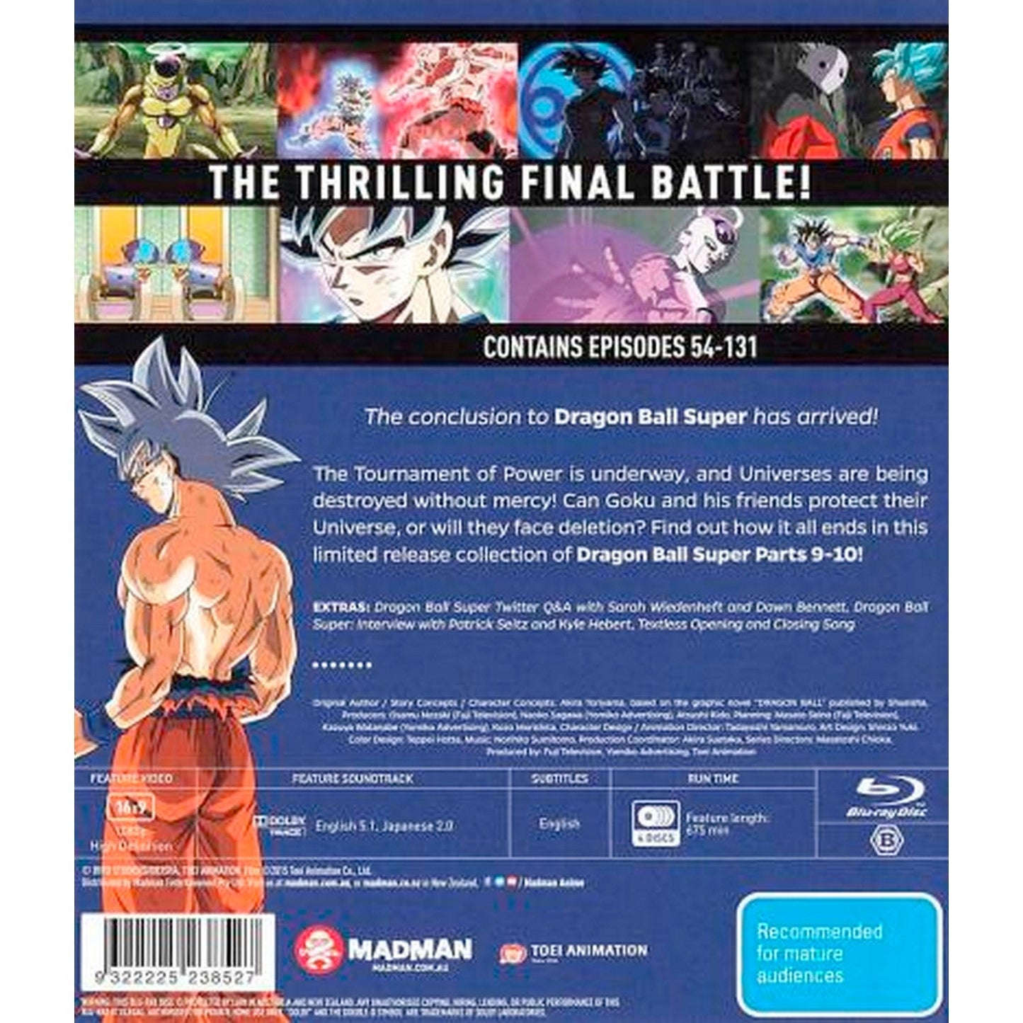 Dragon Ball Super: Collection 3 Blu-Ray