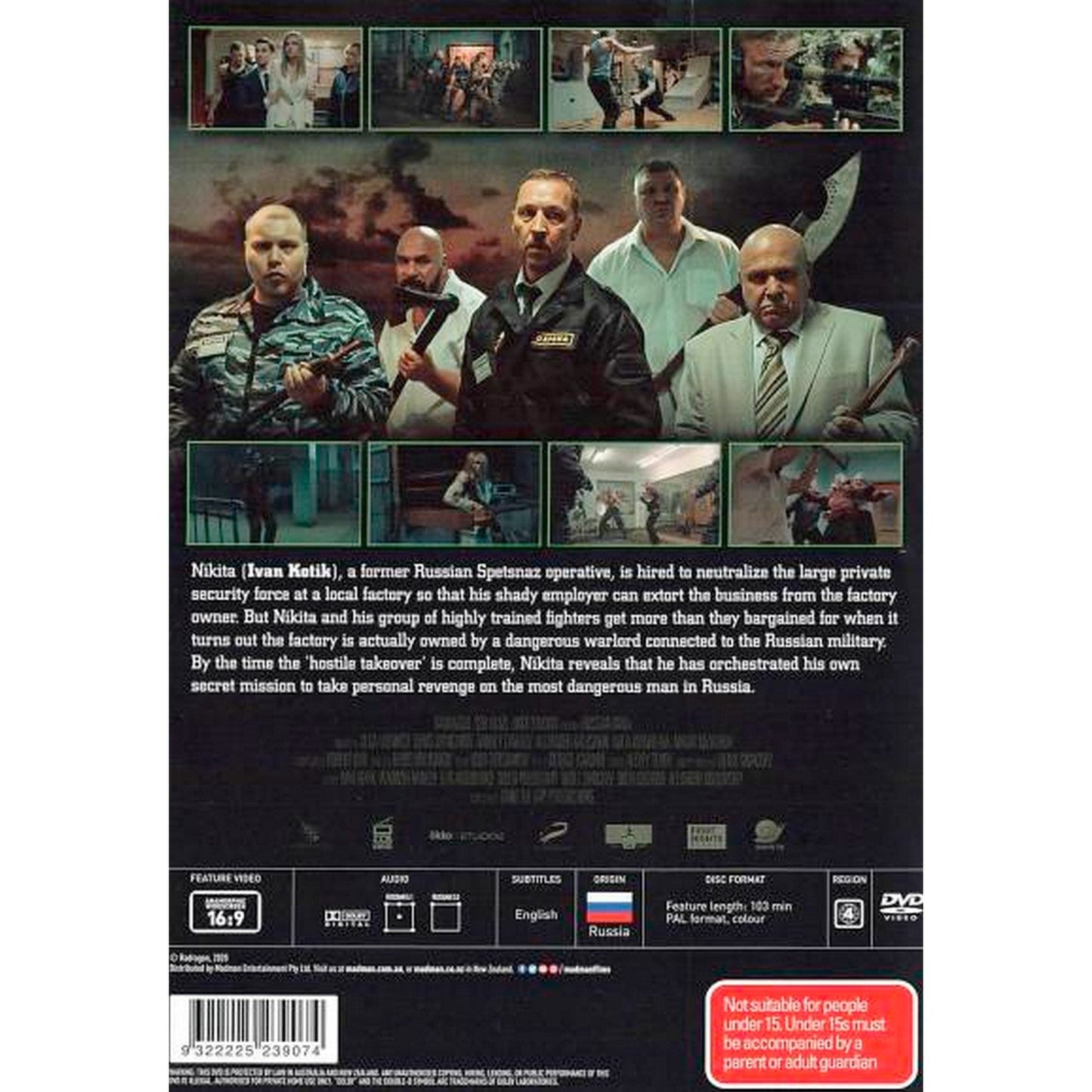 Russian Raid DVD