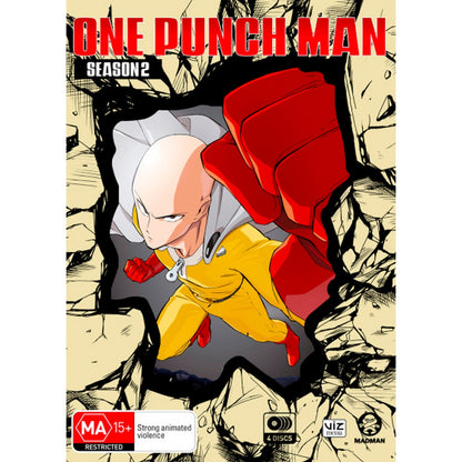 One Punch Man: Season 2 Limited Edition Blu-Ray + DVD