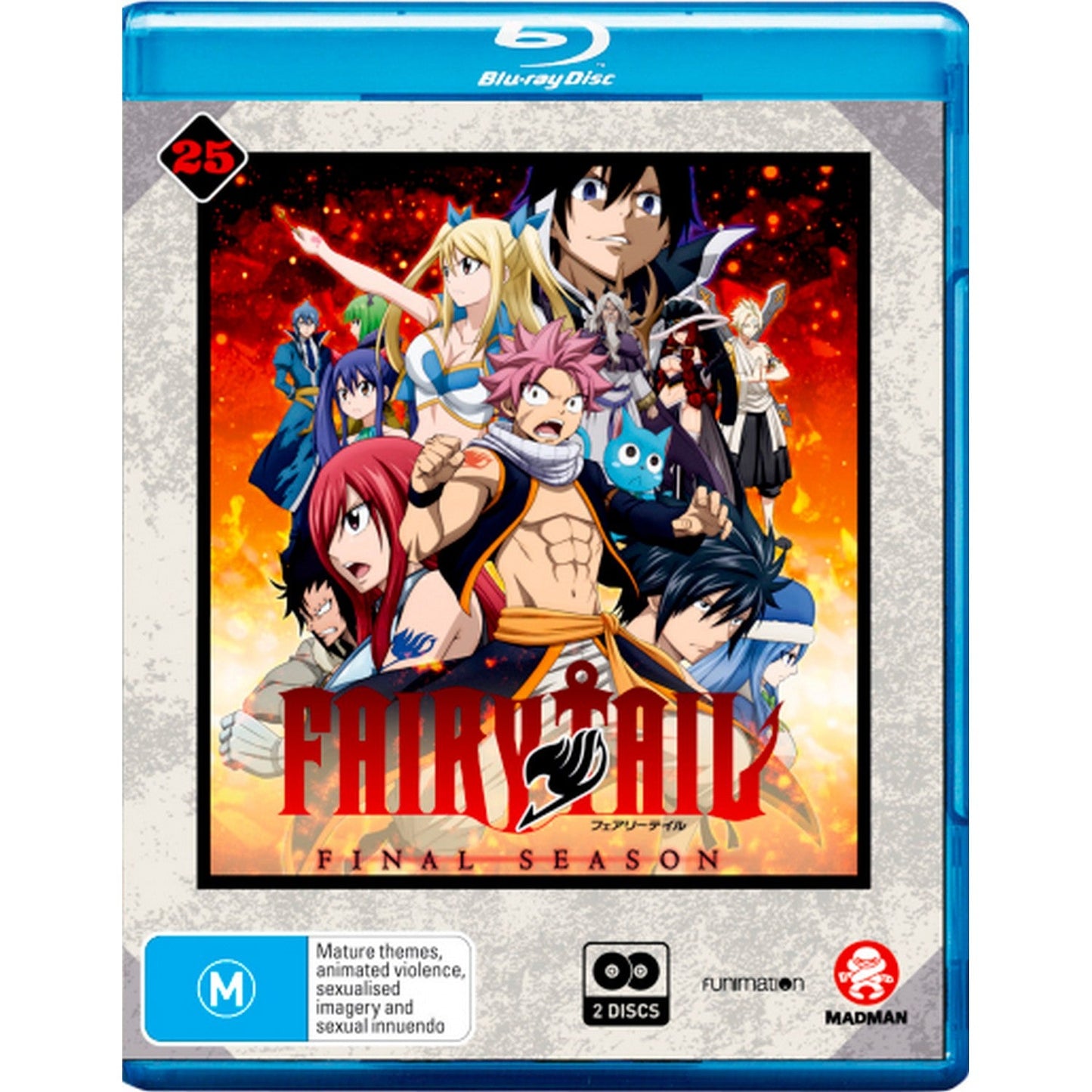 Fairy Tail: Collection 25 (Final Season) Blu-Ray