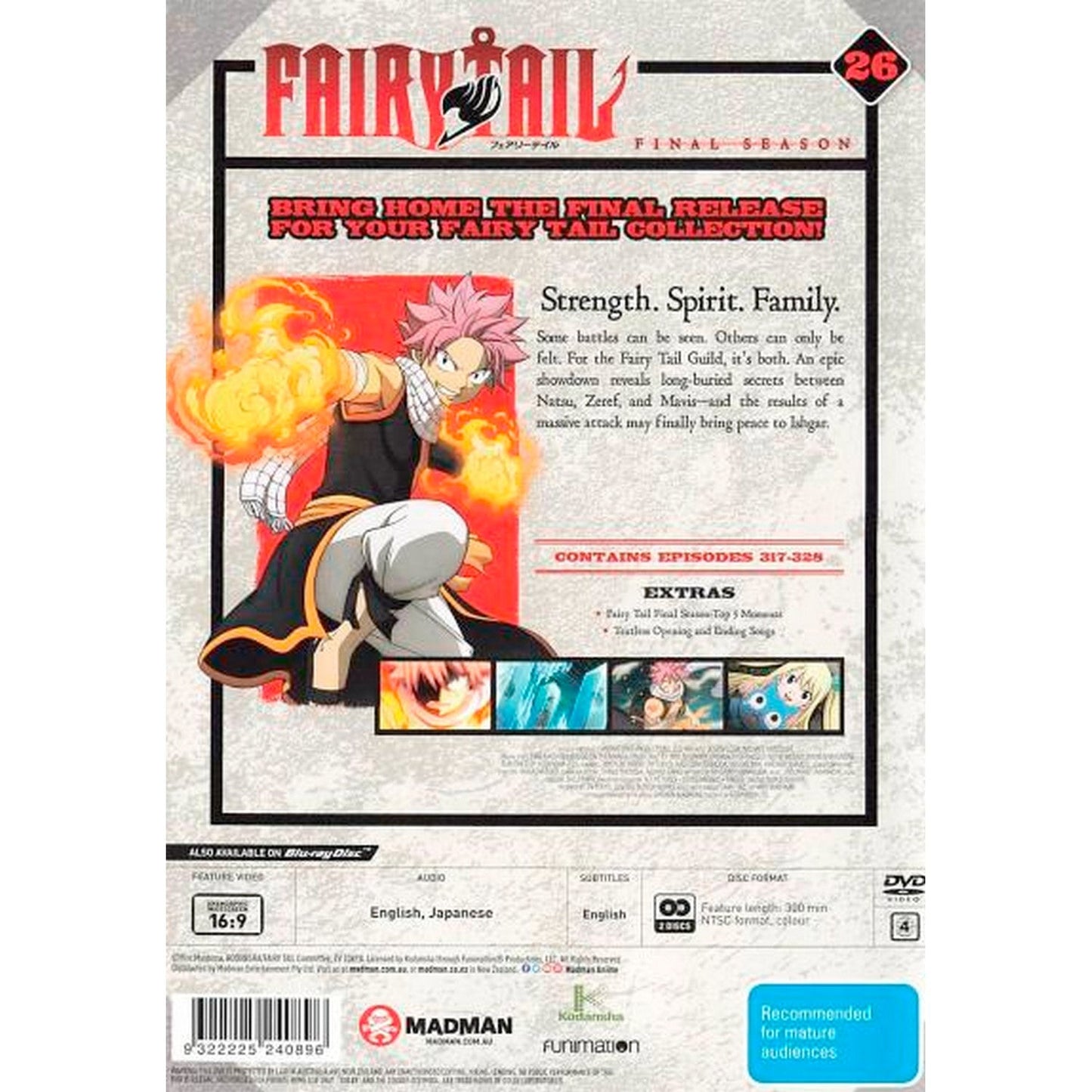 Fairy Tail: Collection 26 (Final Season) DVD