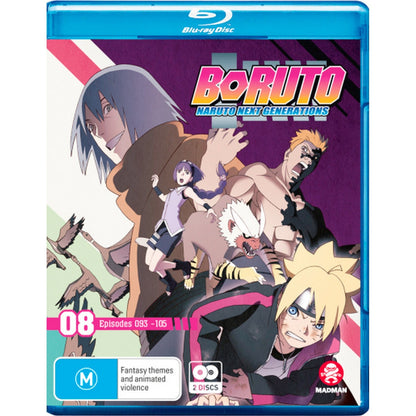 Boruto: Naruto Next Generations Part 8 Blu-Ray