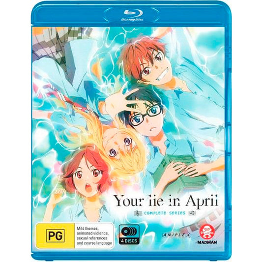 Your Lie in April: The Complete Series Blu-Ray