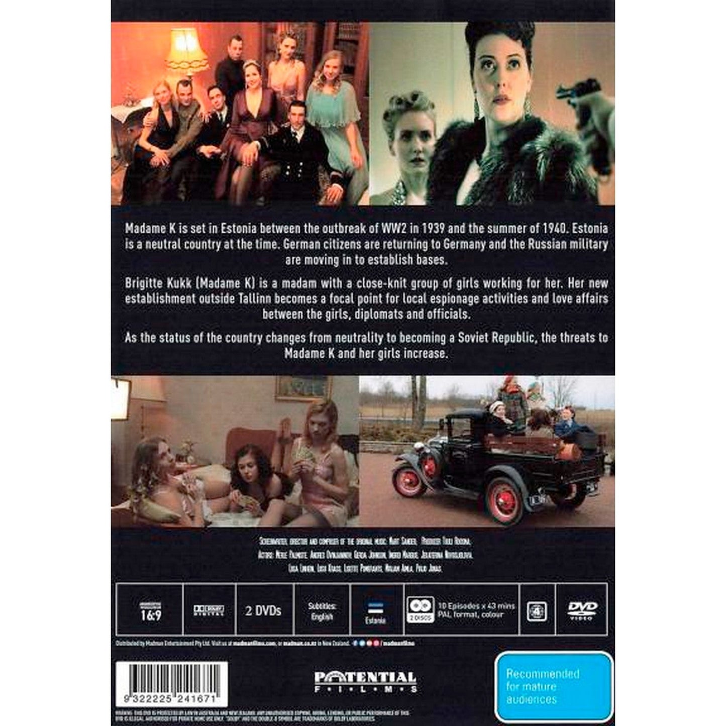 Madame K: Series 1 DVD