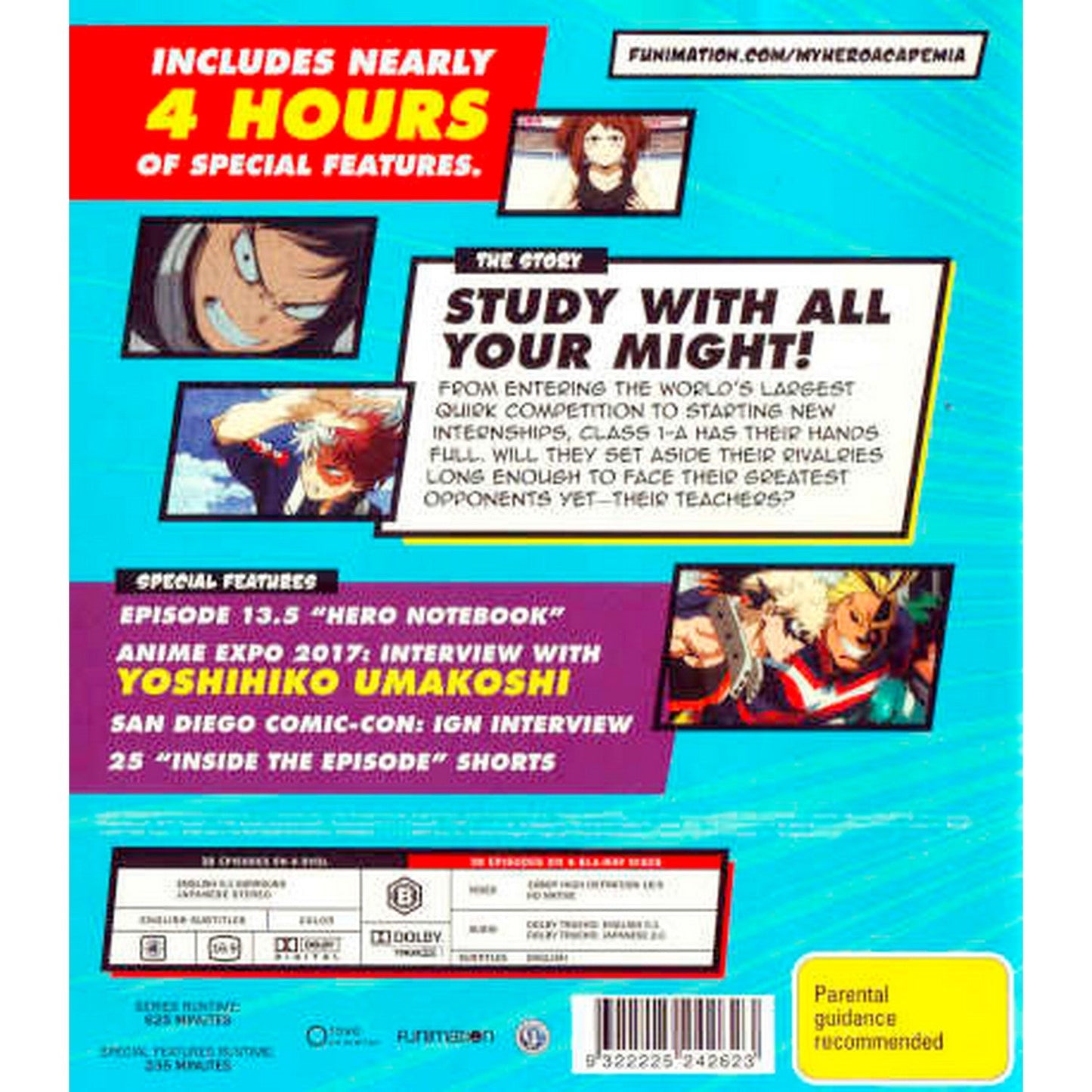 My Hero Academia: Season 2 Blu-Ray + DVD Box Set