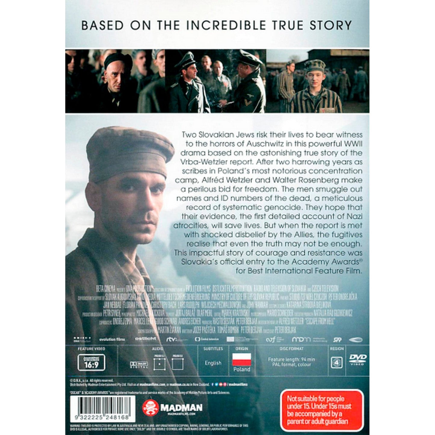 The Auschwitz Report DVD