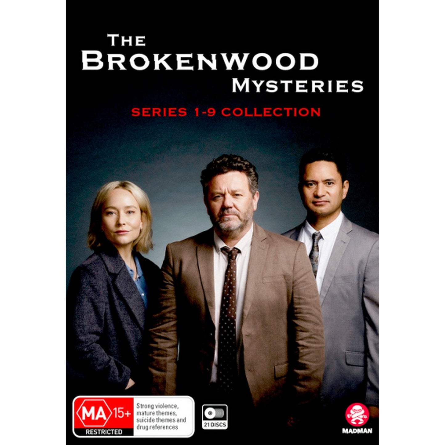 The Brokenwood Mysteries: Series 1 - 9 Collection DVD