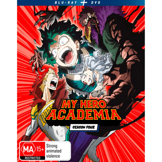 My Hero Academia: Complete Season 4 Blu-Ray + DVD