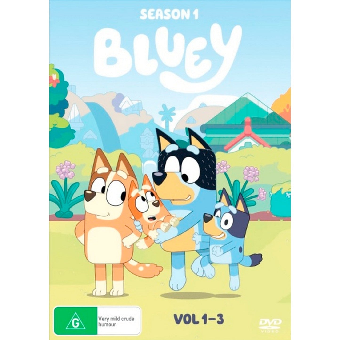 Bluey: Volume 1 - 3 DVD