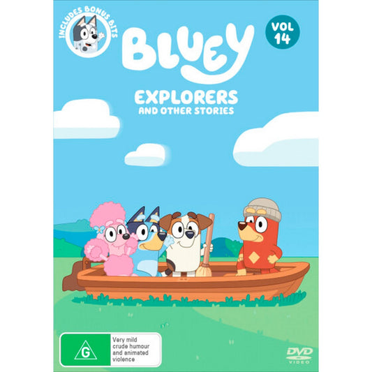 Bluey: Volume 14 - Explorers and Other Stories DVD