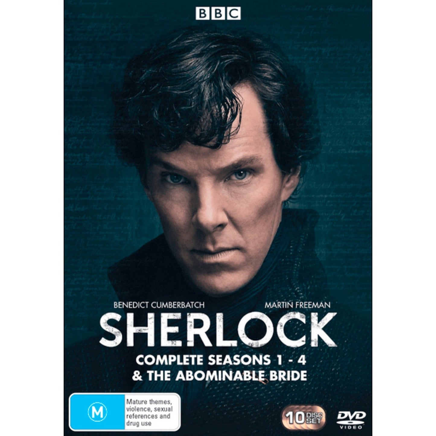 Sherlock: Series 1 - 4 & The Abominable Bride DVD