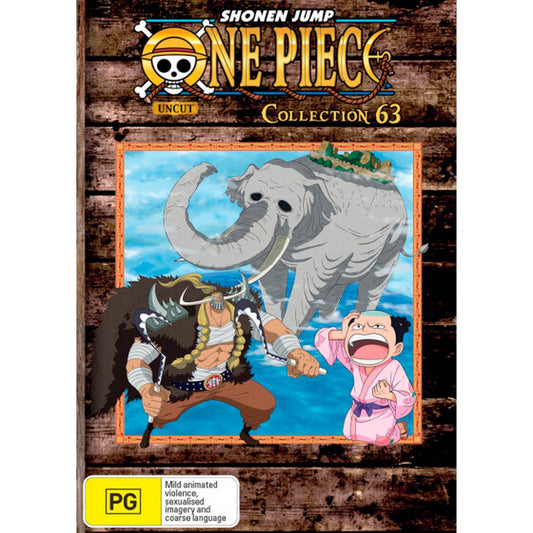 One Piece (Uncut): Collection 63 DVD