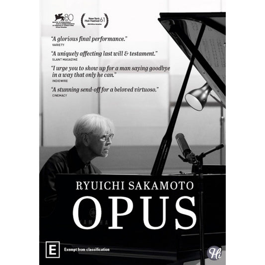 Ryuichi Sakamoto - Opus DVD