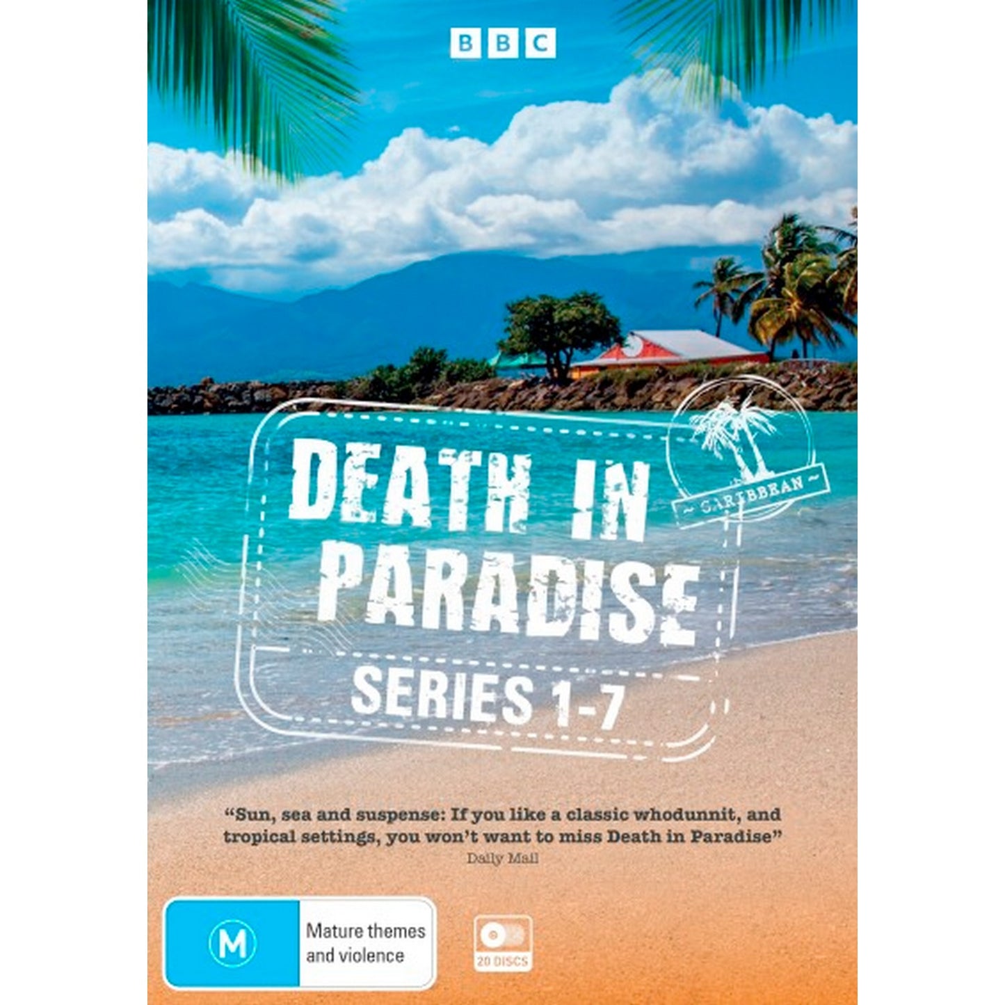 Death in Paradise: Series 1 - 7 Collection DVD Box Set