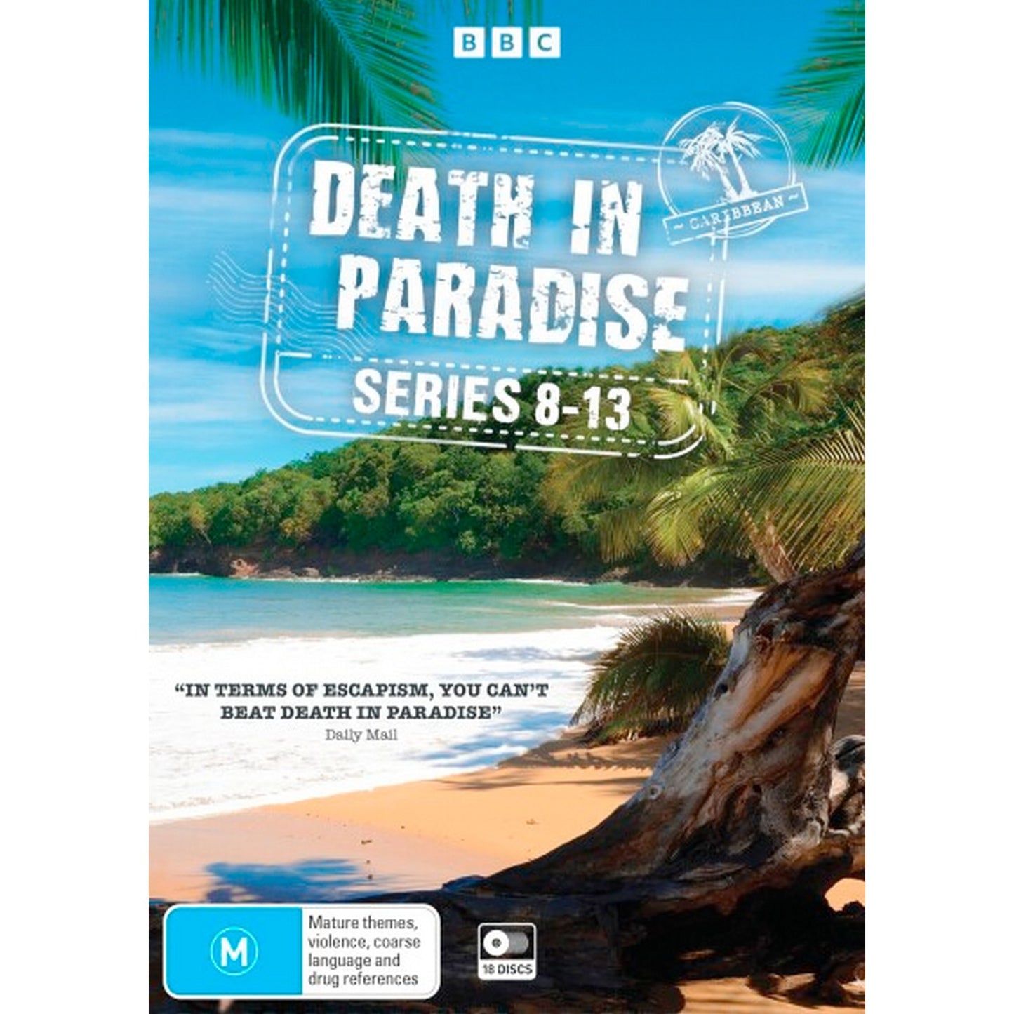 Death in Paradise: Series 8 - 13 Collection DVD Box Set