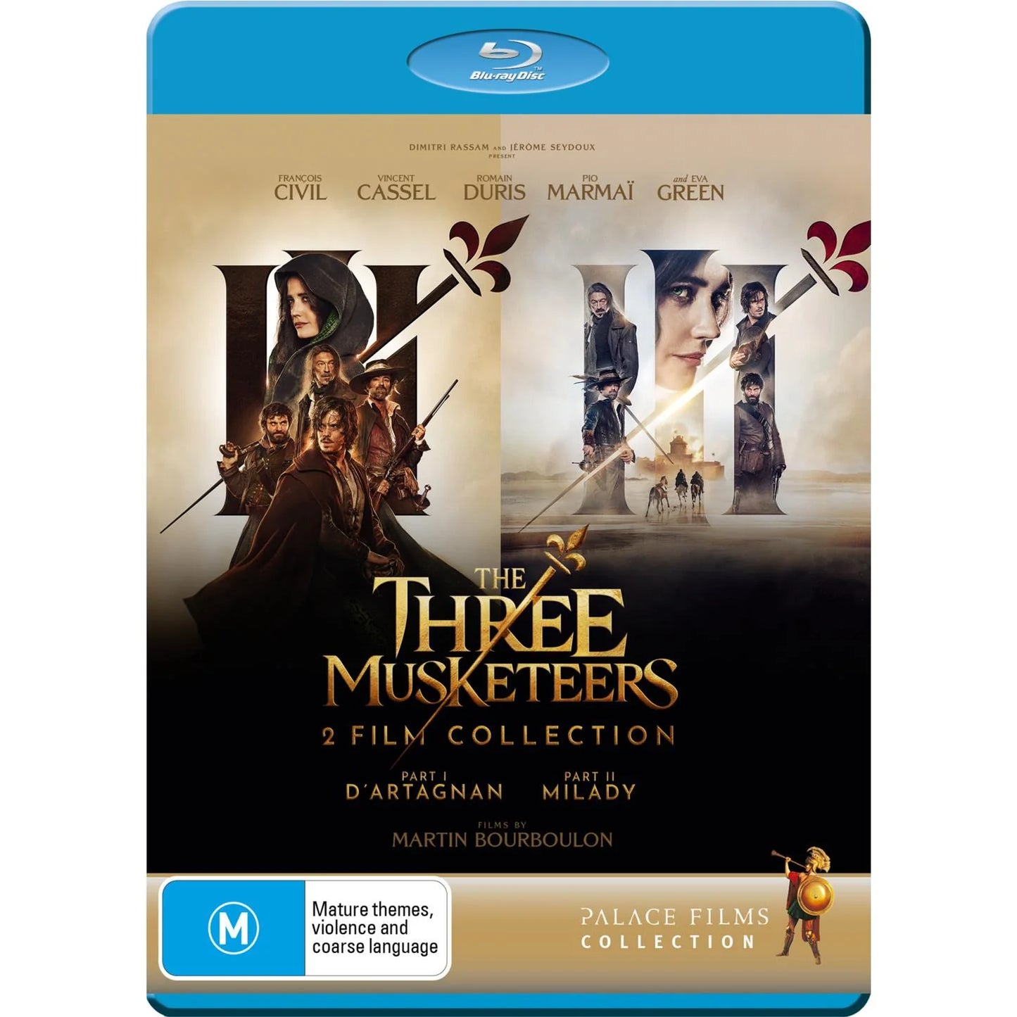 The Three Musketeers: 2-Film Collection (The Three Musketeers: D?artagnan / The Three Musketeers: Milady) Blu-Ray