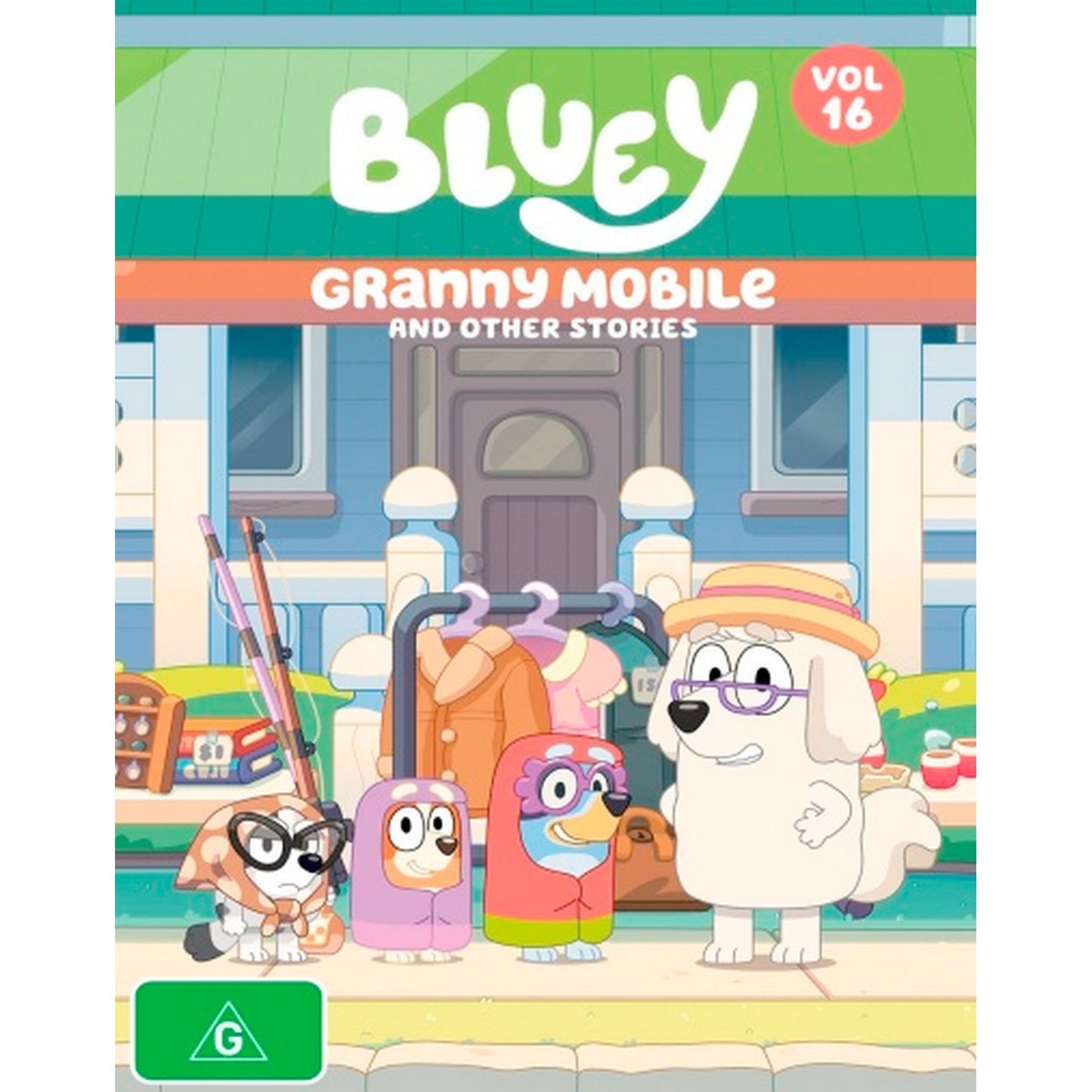 Bluey: Volume 16 - Granny Mobile & Other Stories DVD