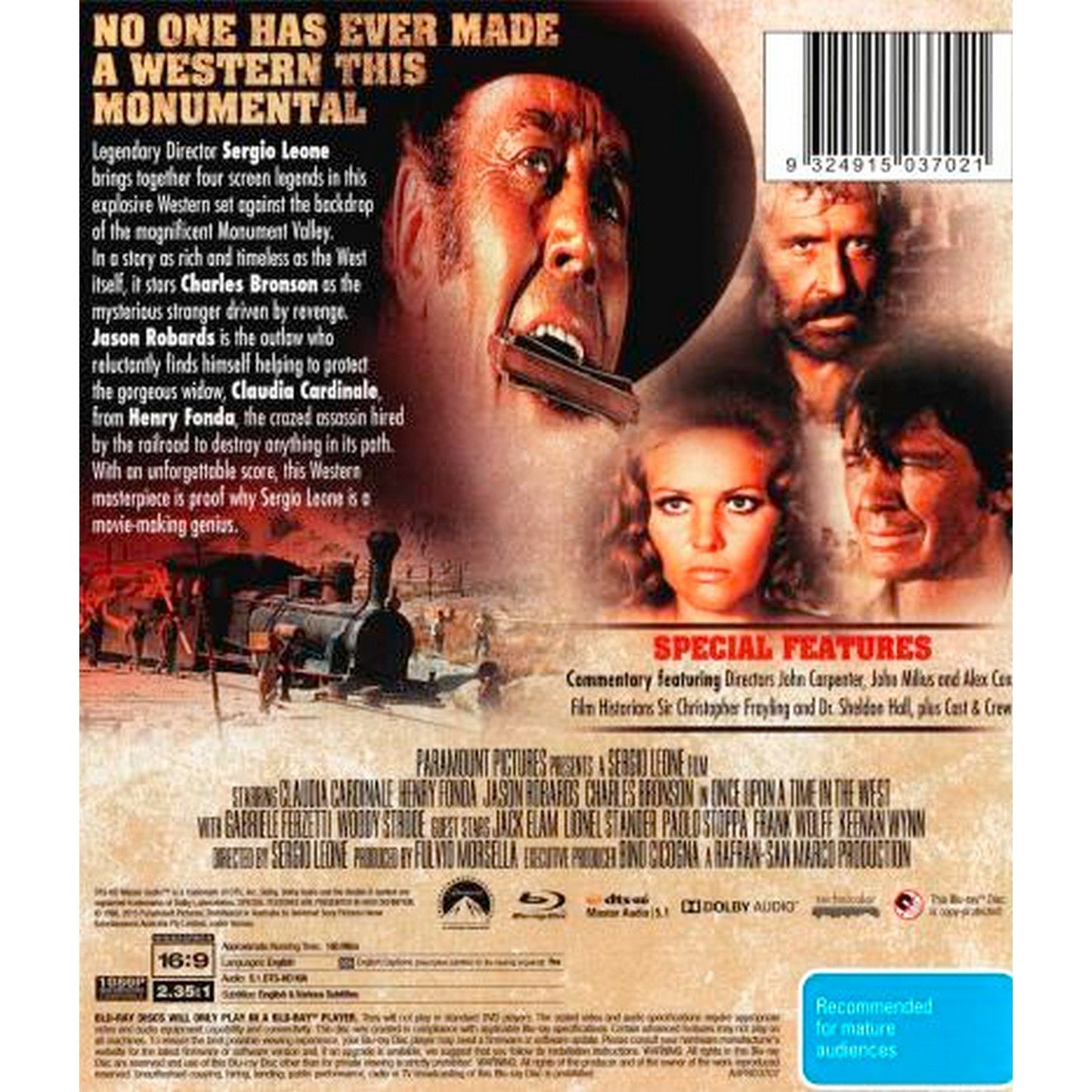 Once Upon a Time in the West Blu-Ray