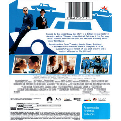 Catch Me If You Can Blu-Ray