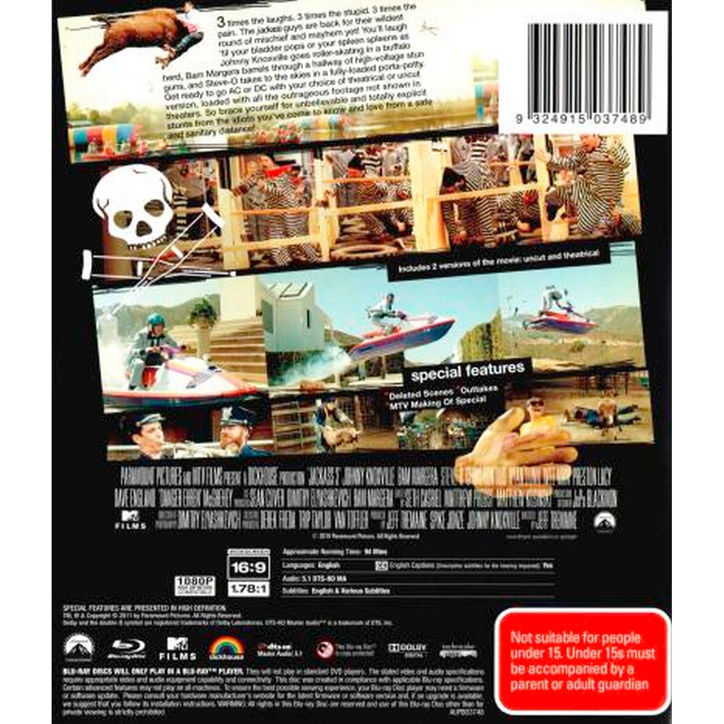 Jackass 3 Blu-Ray