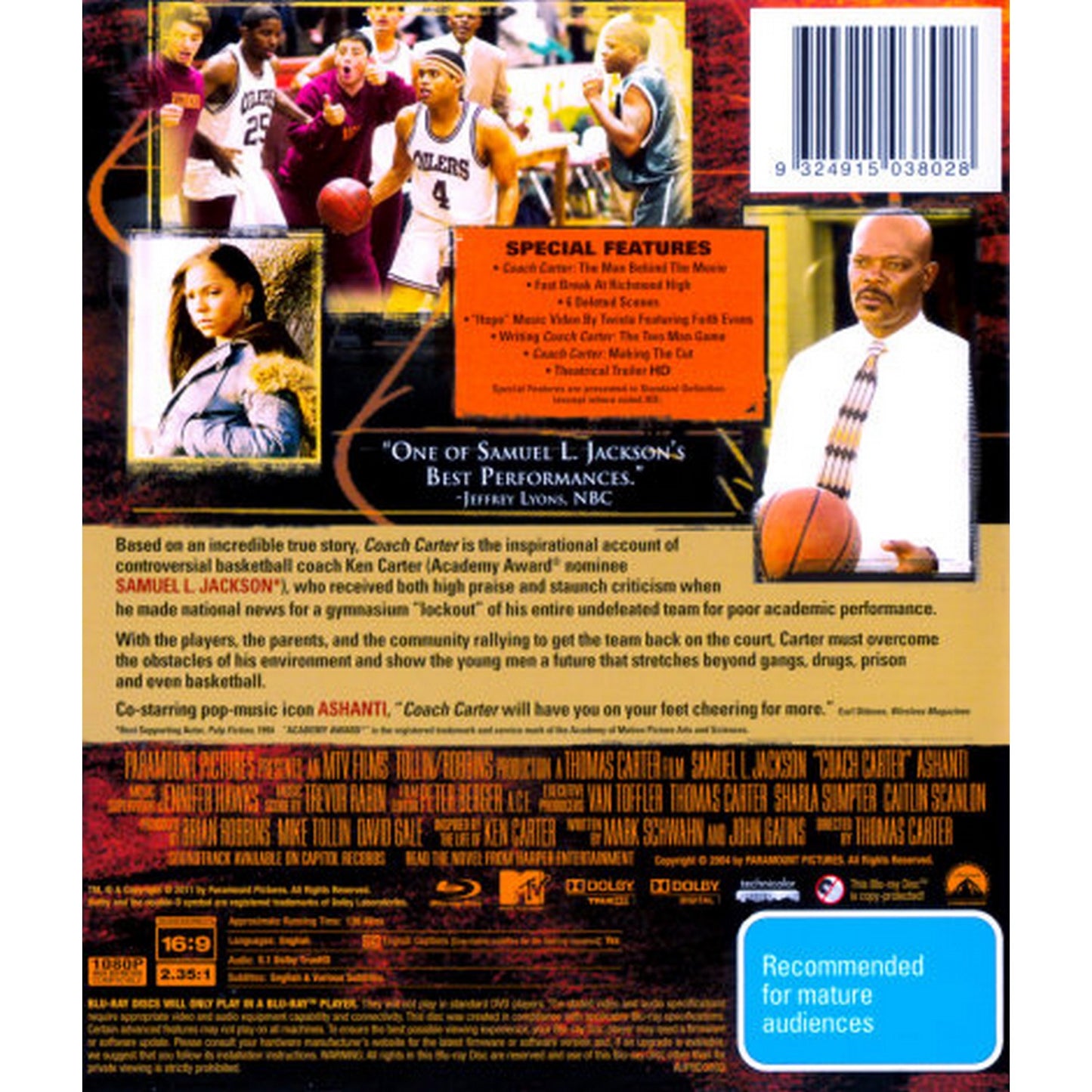 Coach Carter Blu-Ray