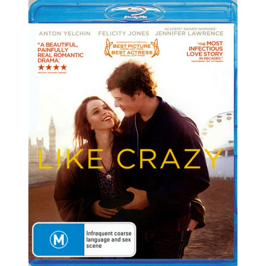 Like Crazy Blu-Ray