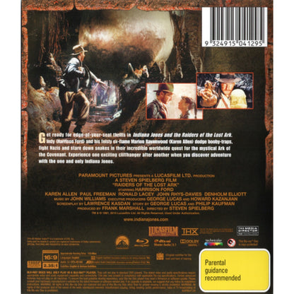 Indiana Jones and the Raiders of the Lost Ark Blu-Ray