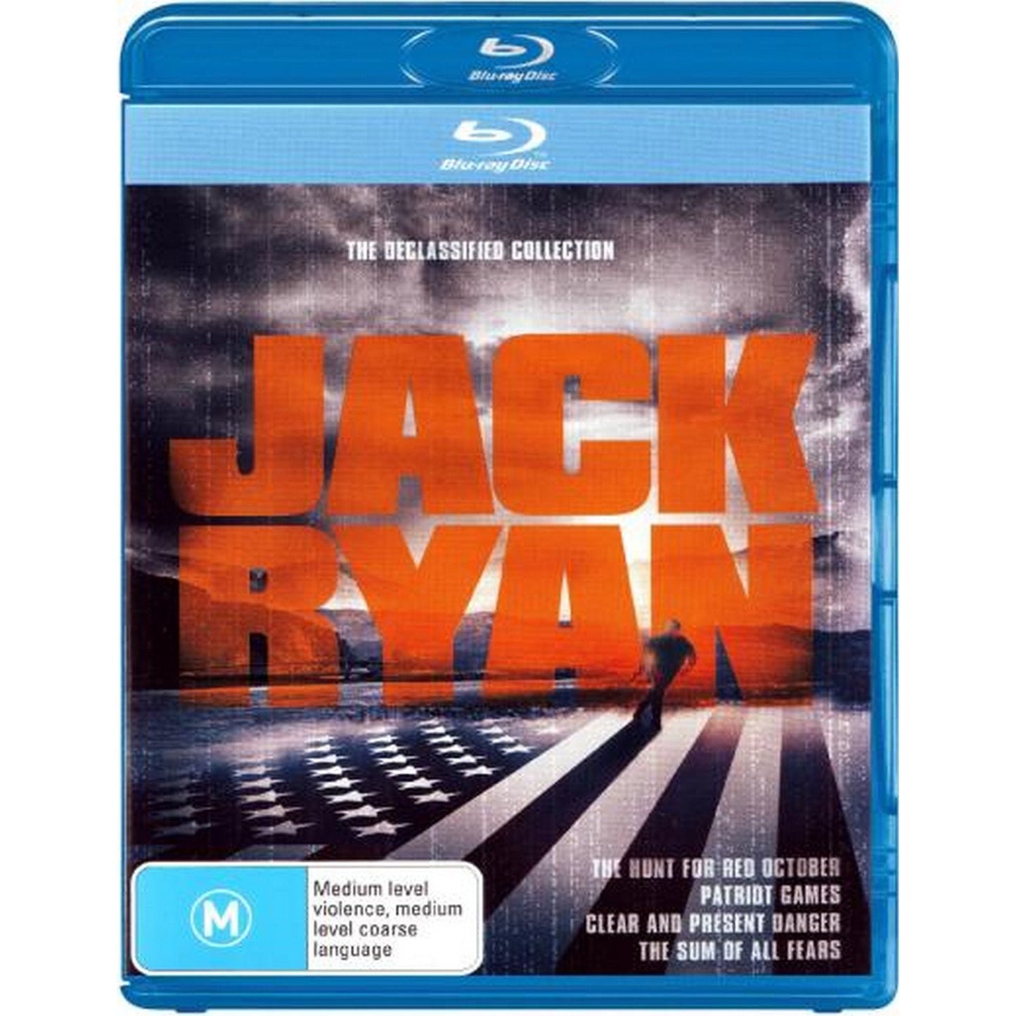 4 Movie Pack: Jack Ryan (Patriot Games / Clear And Present Danger (1994) / The Hunt For Red October/ The Sum Of All Fears) Blu-Ray Box Set