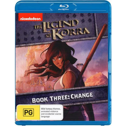 The Legend of Korra: Book 3: Change Blu-Ray