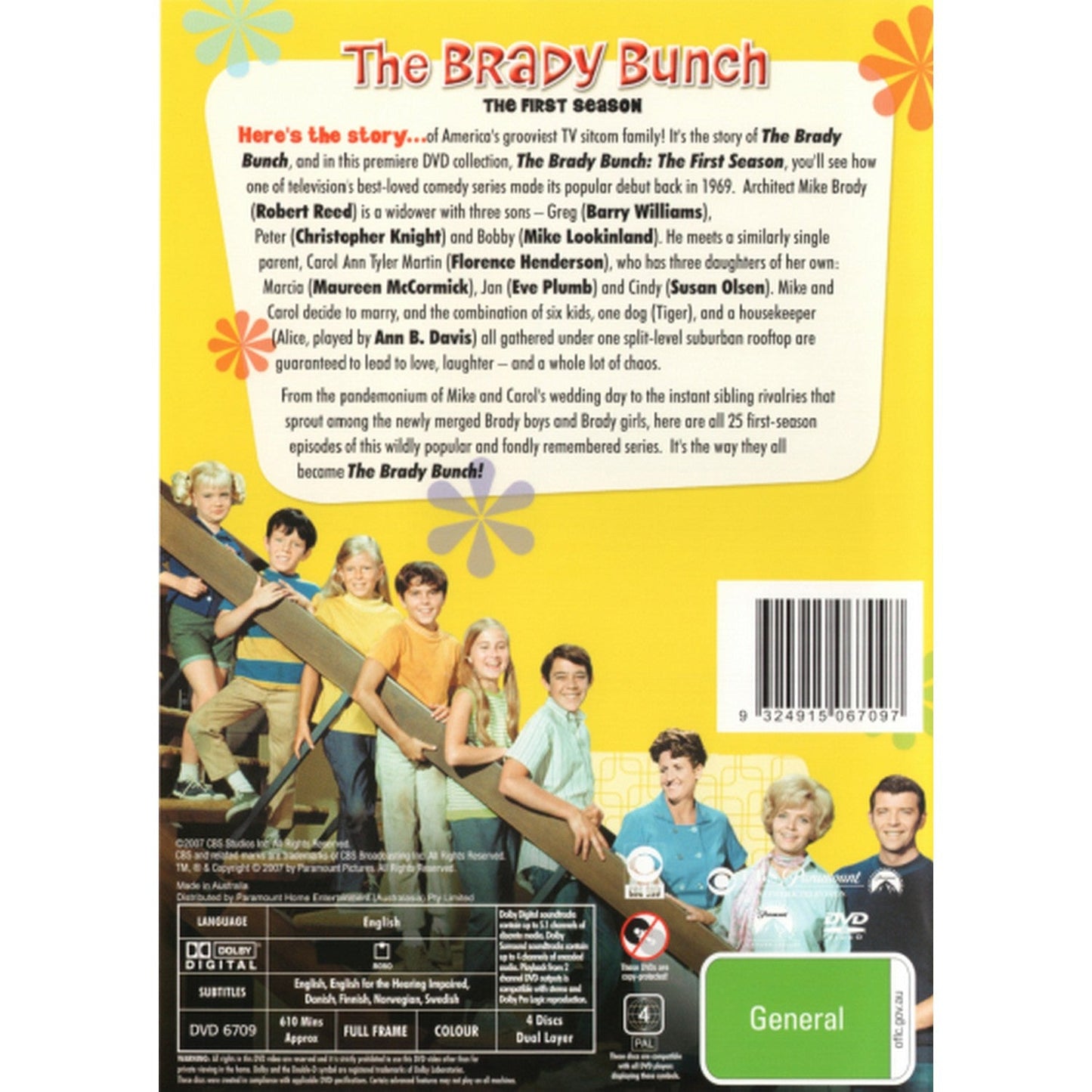 The Brady Bunch: Season 1 DVD