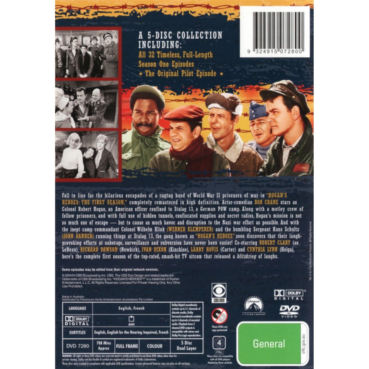 Hogan's Heroes: Season 1 DVD