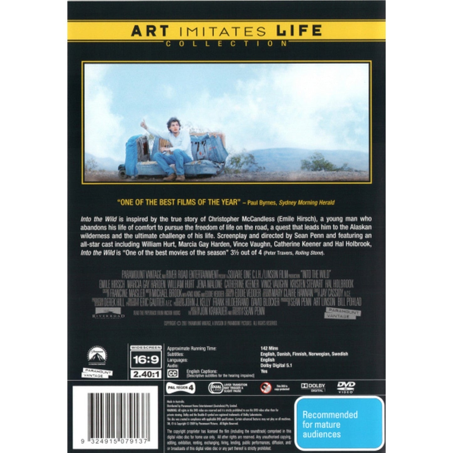 Into the Wild (Art Imitates Life) DVD