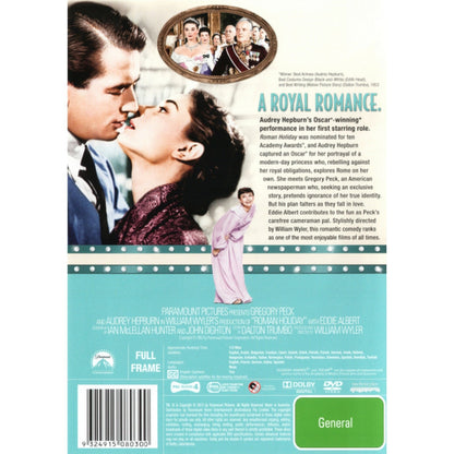 Roman Holiday (60th Anniversary) DVD