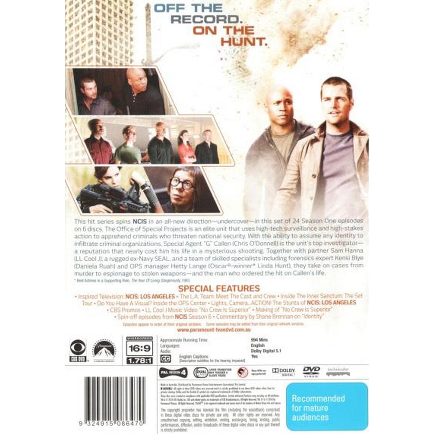 NCIS: Los Angeles - Season 1 DVD