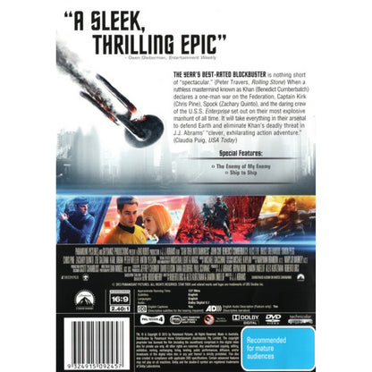 Star Trek: Into Darkness DVD