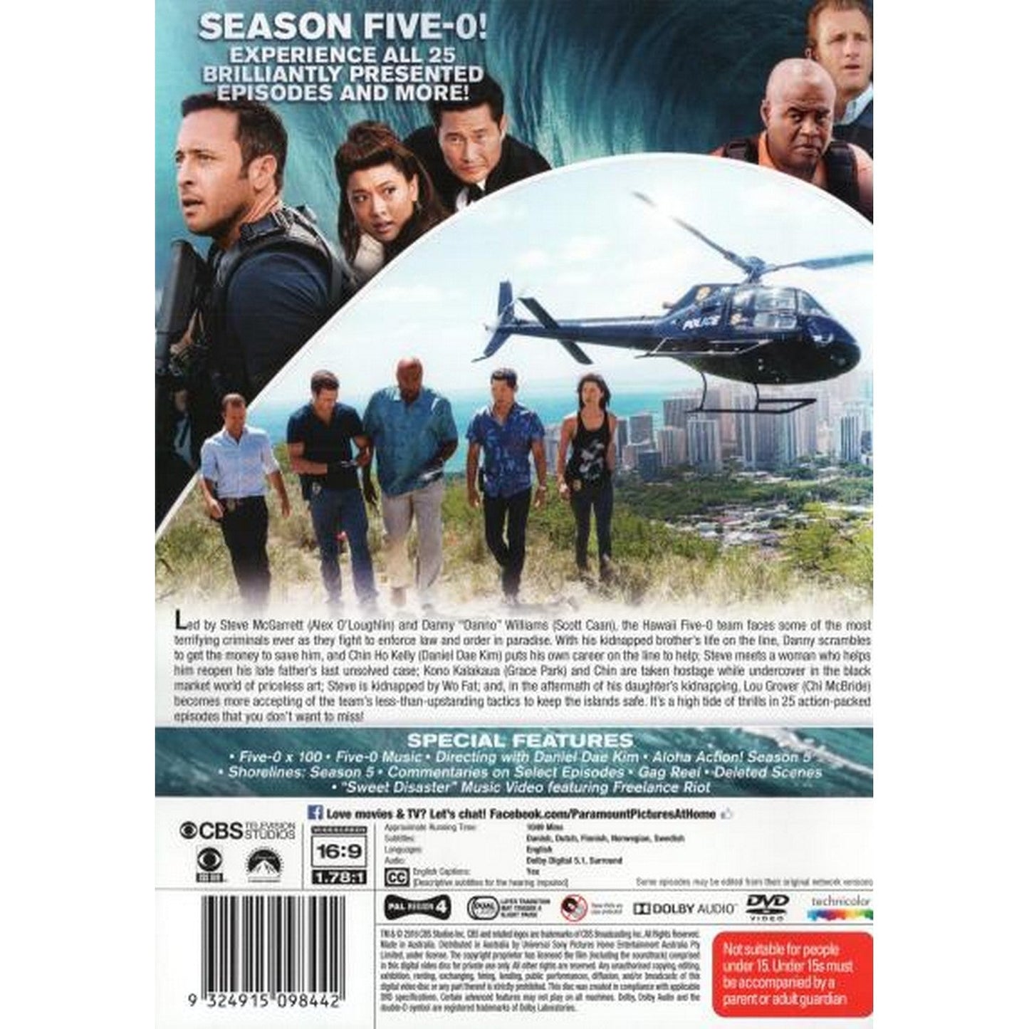 Hawaii Five-0 (2010): Season 5 DVD