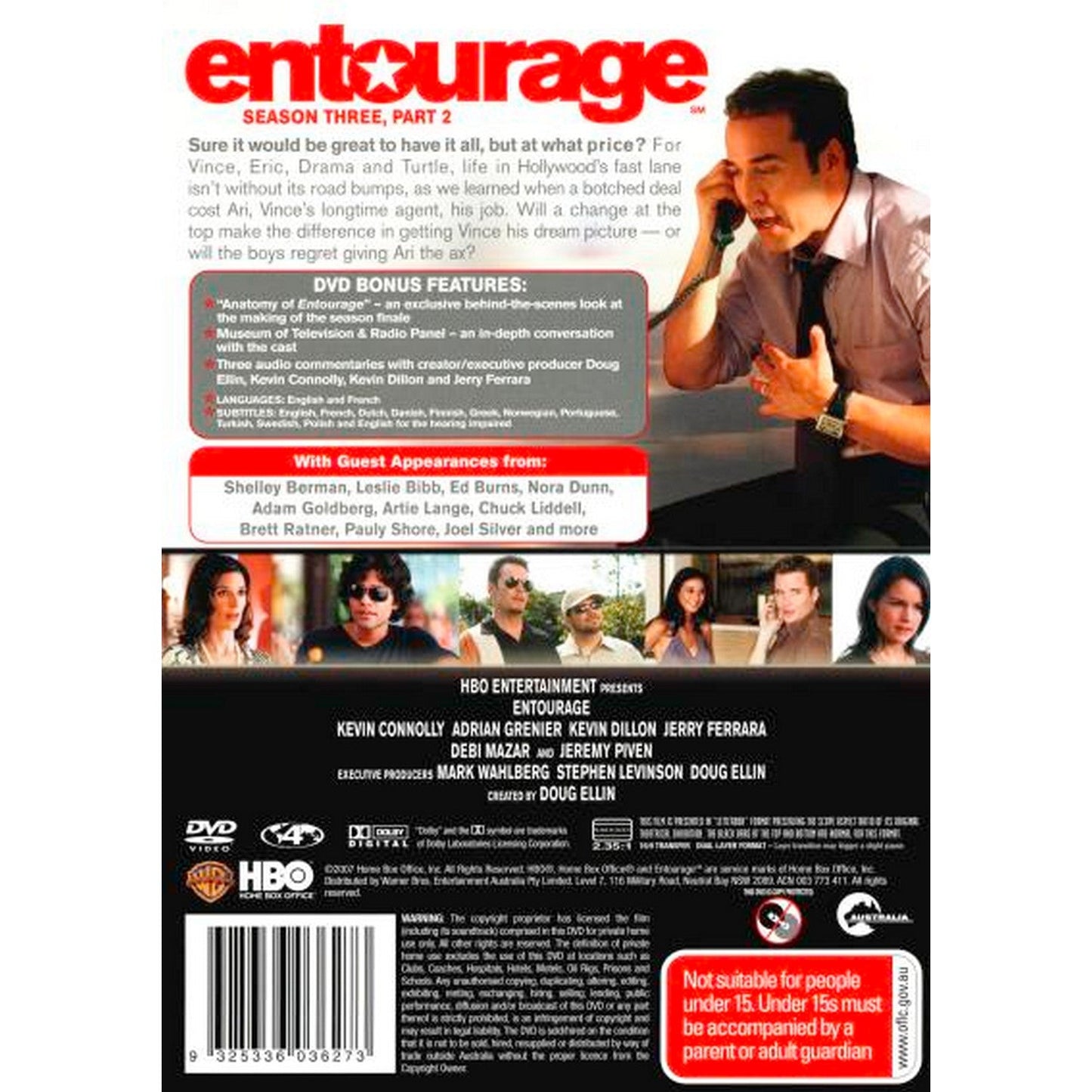 Entourage: Season 3 - Part 2 DVD