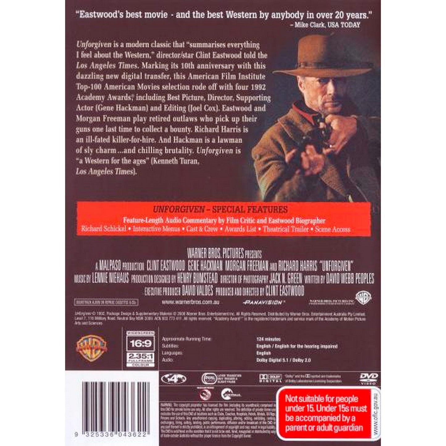 Unforgiven DVD