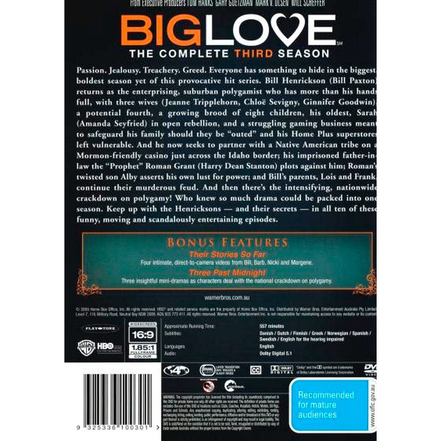 Big Love: Season 3 DVD