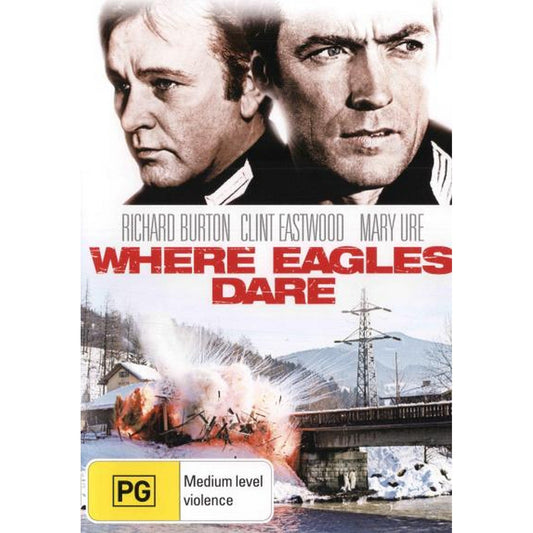 Where Eagles Dare DVD